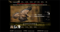 Desktop Screenshot of huntly-falconry-centre.com